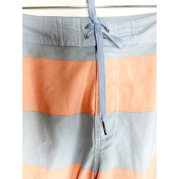 RVCA Board Shorts Size 34 Gray Orange - Picture 5 of 8